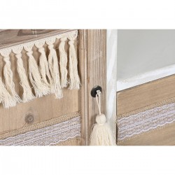 Meubles de télévision DKD Home Decor Naturel 150 x 40 x 60 cm Sapin Blanc