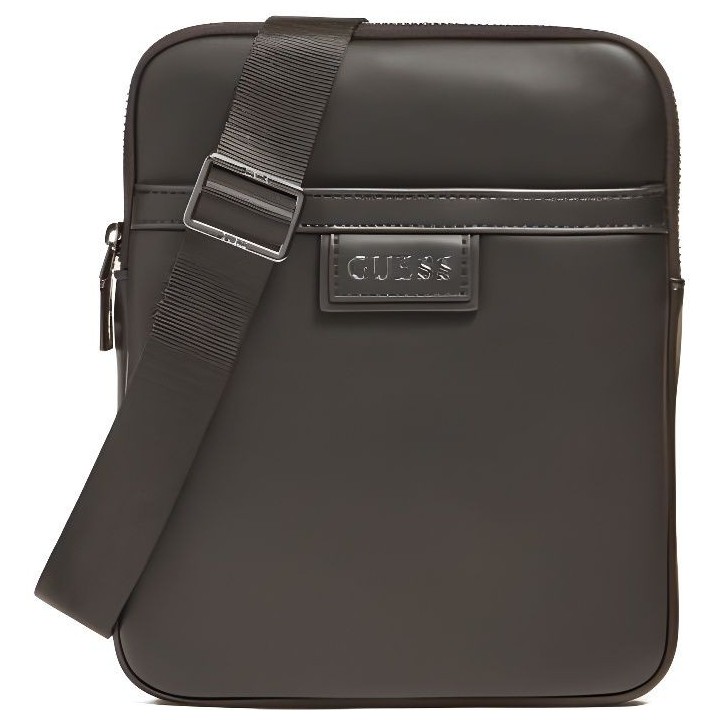 GUESS Sac a Main Scala Crossbody Flat Noir Femme