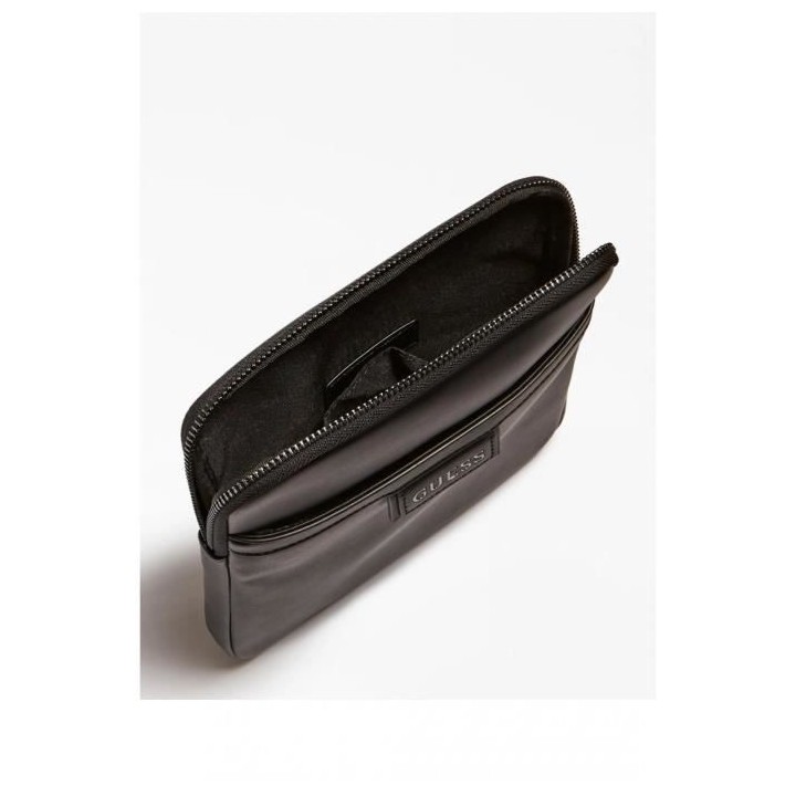 GUESS Sac a Main Scala Crossbody Flat Noir Femme