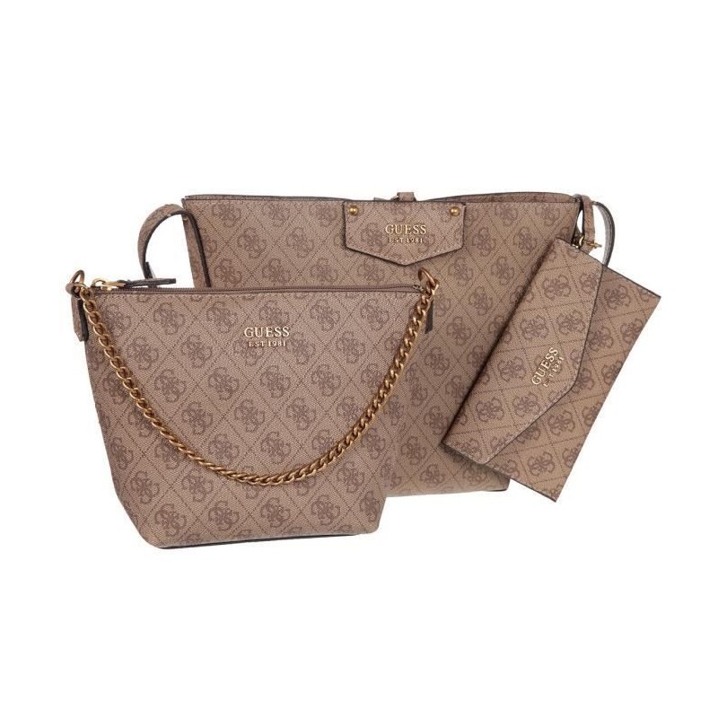 Guess sac femme latte logo