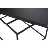 Jeu de 2 tables DKD Home Decor Noir Métal 80 x 50 x 45 cm