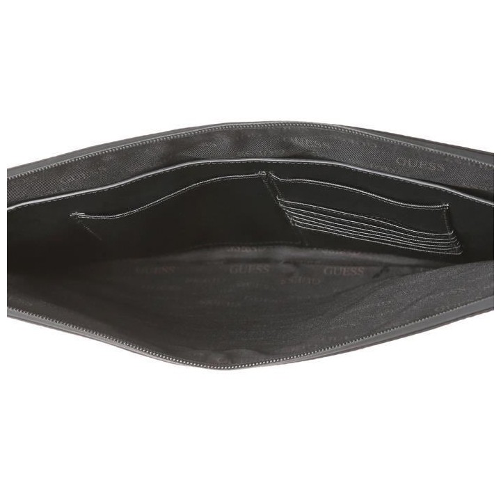 GUESS Sac homme Certosa Smart compact Noir
