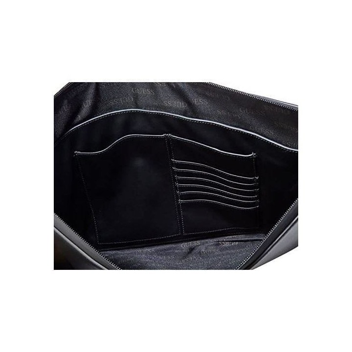 GUESS Sac homme Scala Backpack Noir