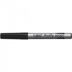 Marqueur permanent Bic Marking Pocket 1445 Noir (12 Unités)