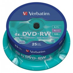 DVD-RW Verbatim    25...