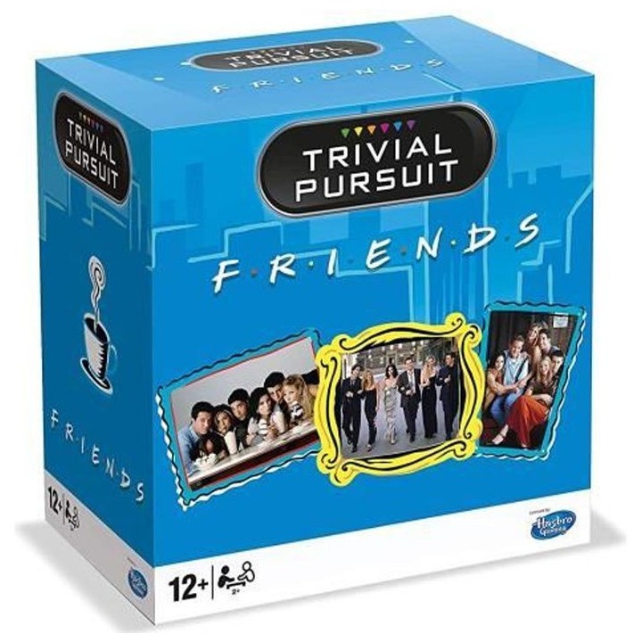 TRIVIAL PURSUIT - Friends - Format de voyage 600 questions - Jeu de so