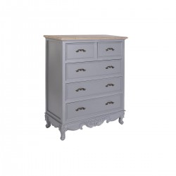 Commode DKD Home Decor Gris...