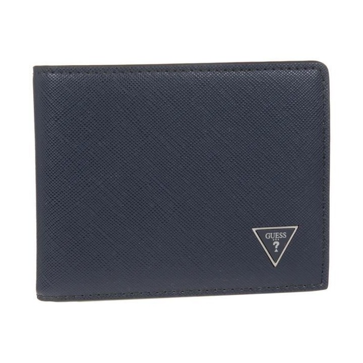 GUESS Sac homme Certosa Billfold W C Bleu