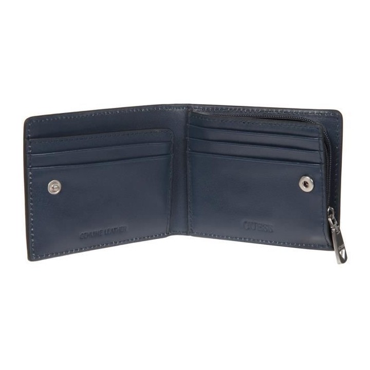 GUESS Sac homme Certosa Billfold W C Bleu
