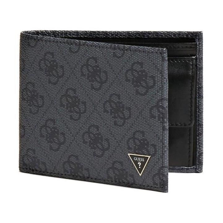 GUESS Sac homme Vezzola Smart Billfold Noir
