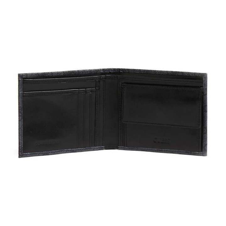 GUESS Sac homme Vezzola Smart Billfold Noir
