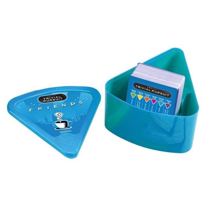 TRIVIAL PURSUIT - Friends - Format de voyage 600 questions - Jeu de so