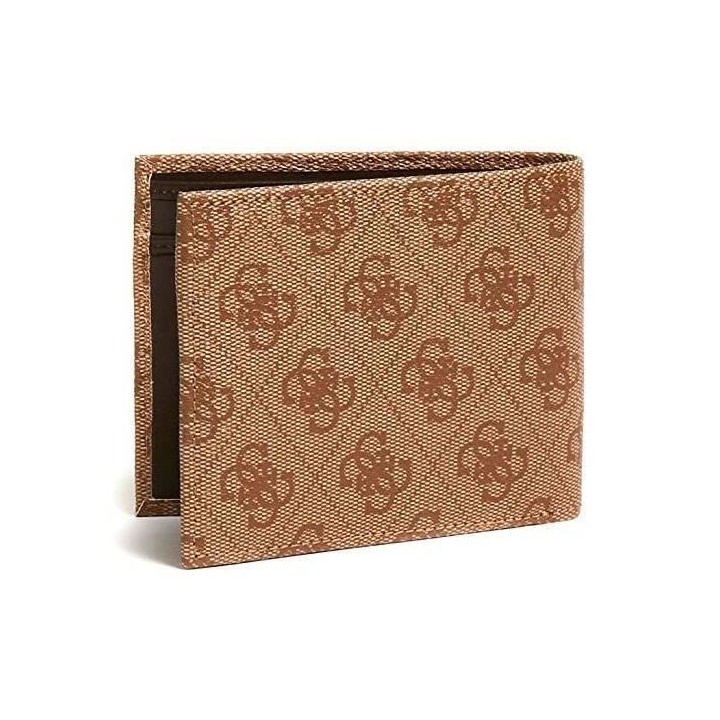 GUESS Sac homme Vezzola Billfold W C Beige / Marron