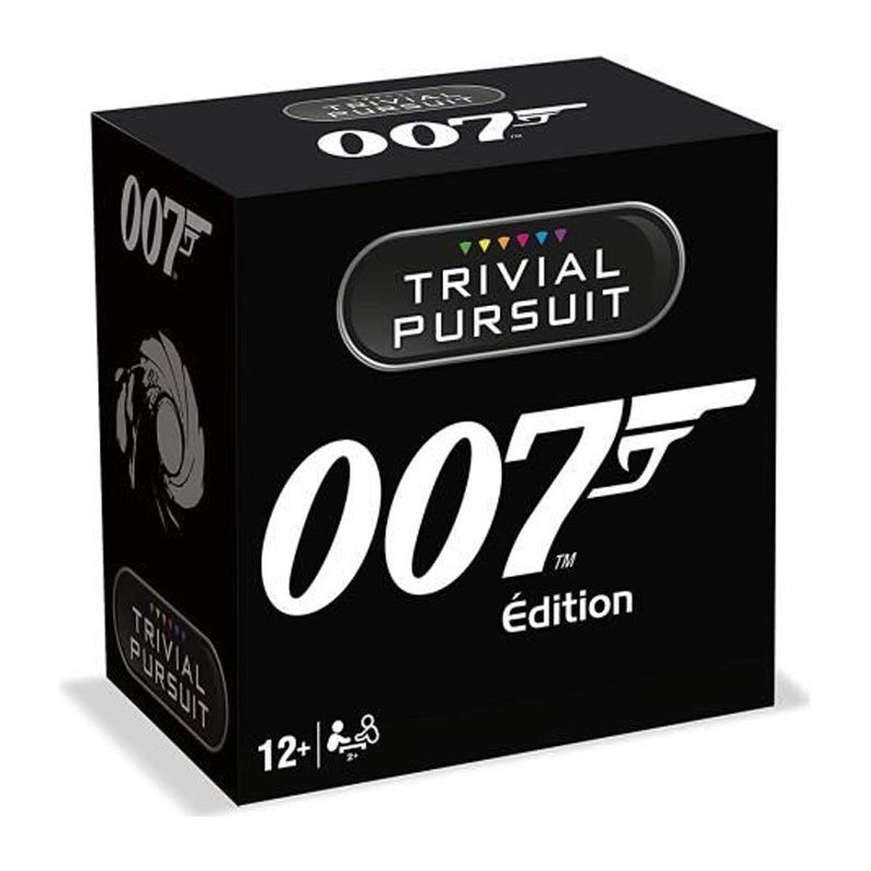 TRIVIAL PURSUIT - James Bond - Format de voyage 600 questions - Jeu de societé - Version française