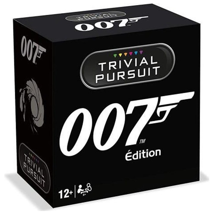 TRIVIAL PURSUIT - James Bond - Format de voyage 600 questions - Jeu de