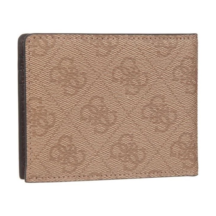 GUESS Sac homme Vezzola Billfold zip Beige / marron