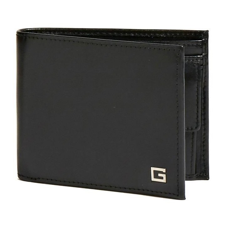GUESS Sac homme Zurigo Billfold Noir