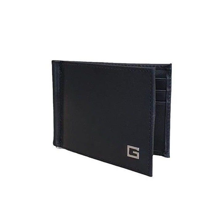 GUESS Sac homme Zurigo Billfold clip Noir