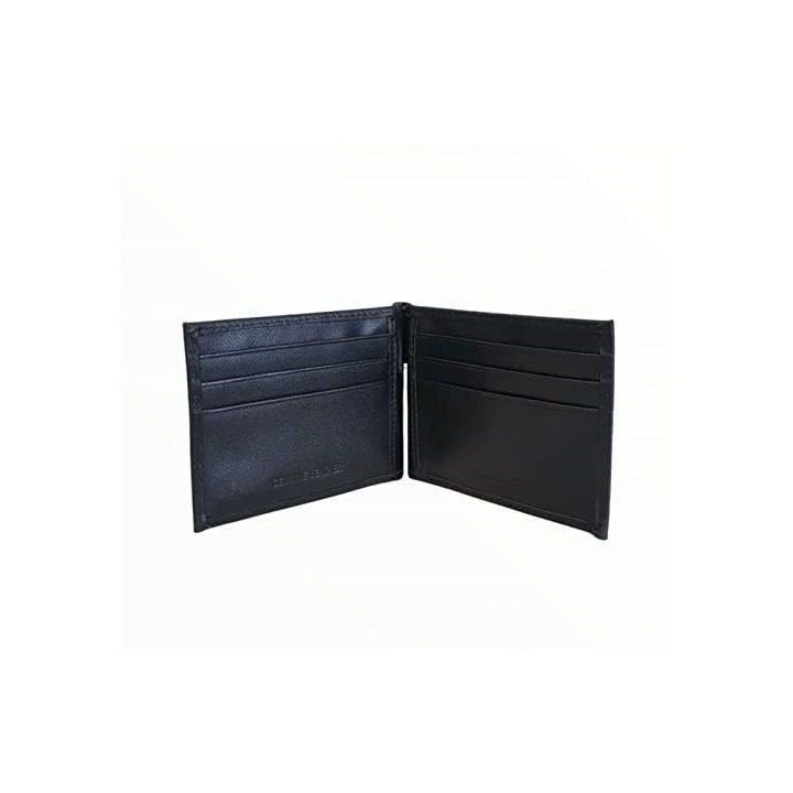 GUESS Sac homme Zurigo Billfold clip Noir