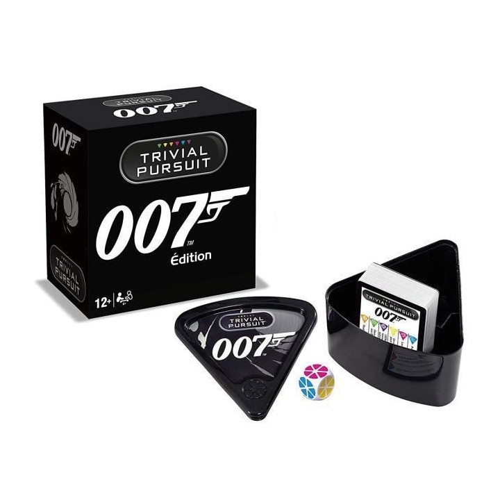 TRIVIAL PURSUIT - James Bond - Format de voyage 600 questions - Jeu de