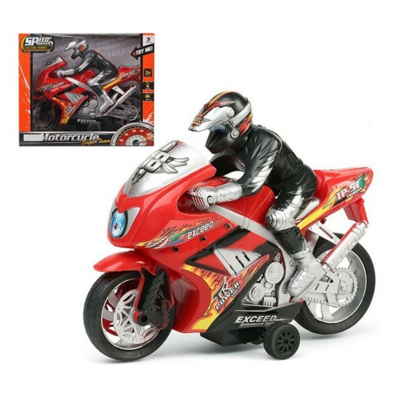 Motocyclette Super Team 111636 Rouge