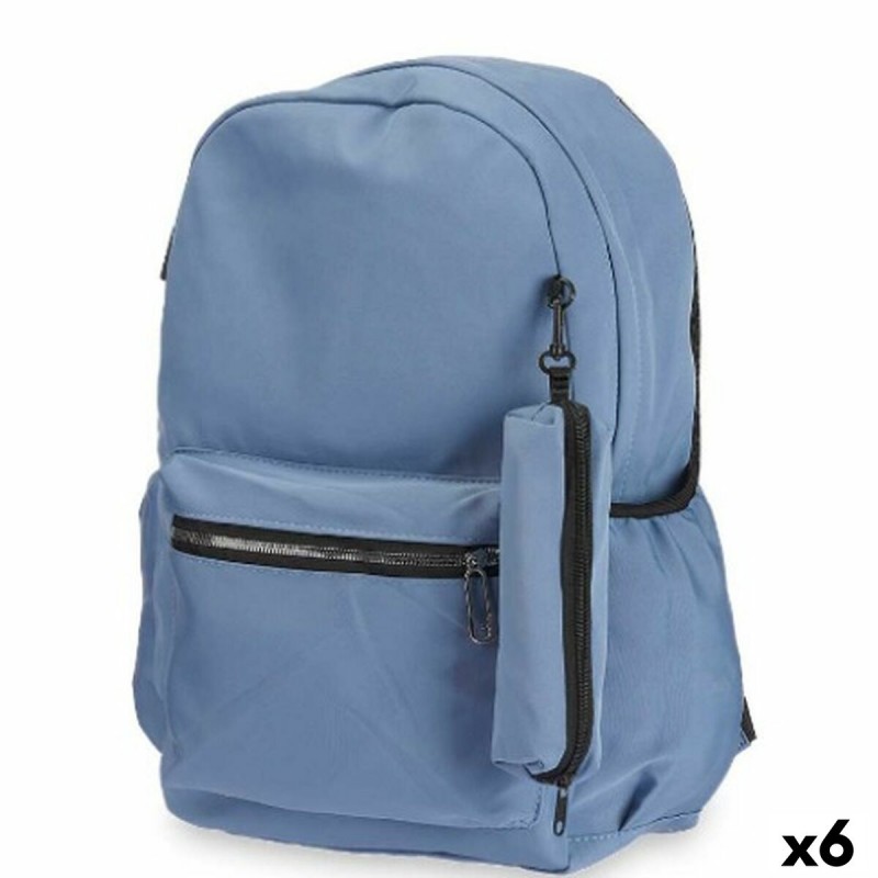 Cartable Bleu 37 x 50 x 7 cm (6 Unités)