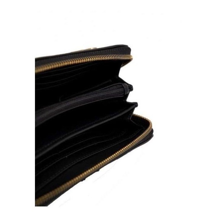 GUESS Sac femme Briana SLG Large zip Noir