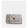 GUESS Sac femme Cessily convertible Noir / blanc