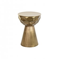 Table d'appoint DKD Home Decor Doré Métal 39 x 39 x 54 cm