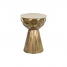 Table d'appoint DKD Home Decor Doré Métal 39 x 39 x 54 cm