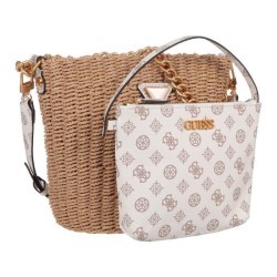 Guess sac femme cream logo