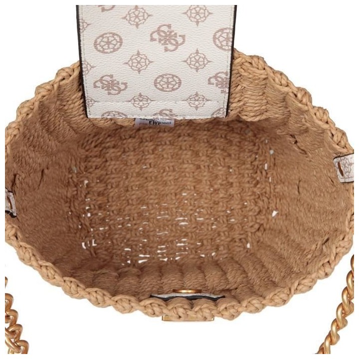 Guess sac femme cream logo