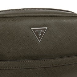 GUESS Sac homme Certosa handbag Taupe