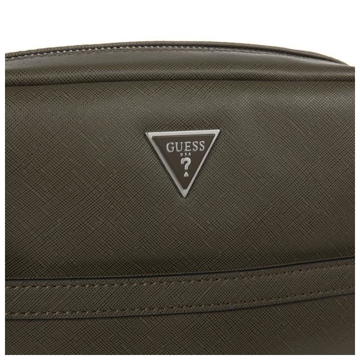 GUESS Sac homme Certosa handbag Taupe