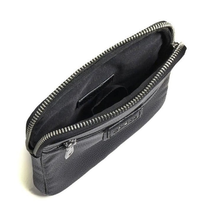 GUESS Sac homme Riviera Noir