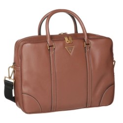 GUESS Sac homme Scala Marron