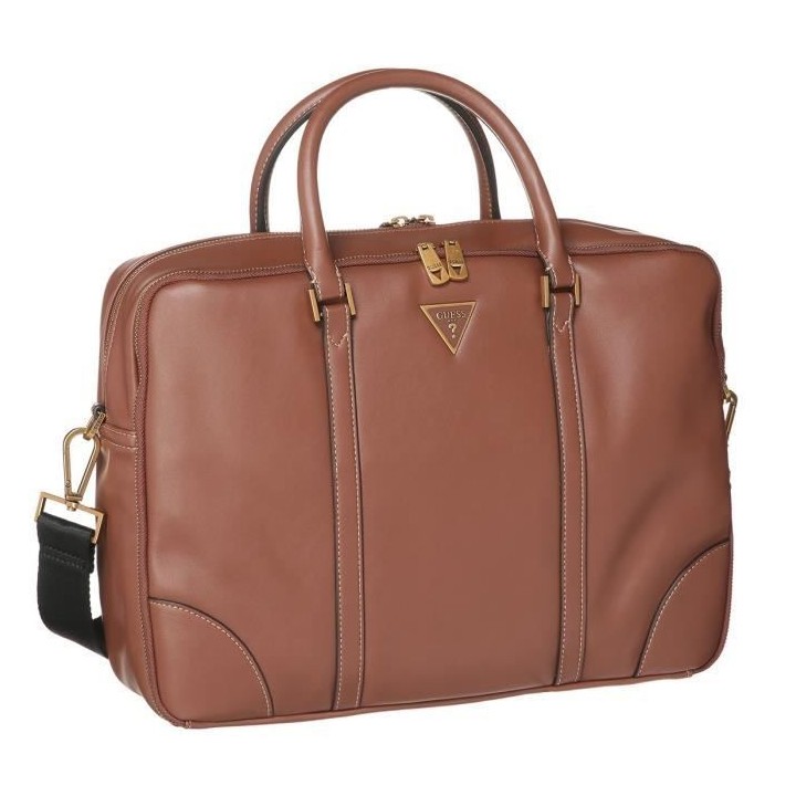 GUESS Sac homme Scala Marron