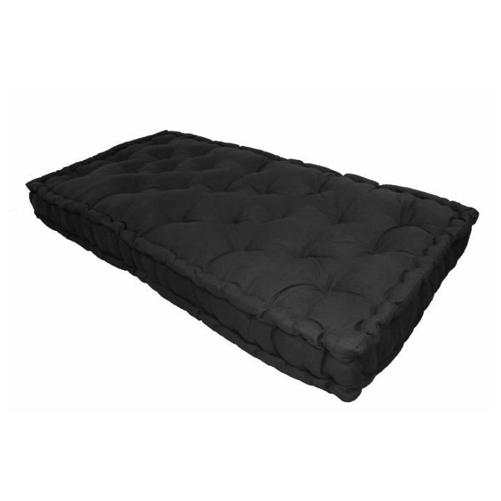 Matelas de sol 100% coton - 59x117x14 cm