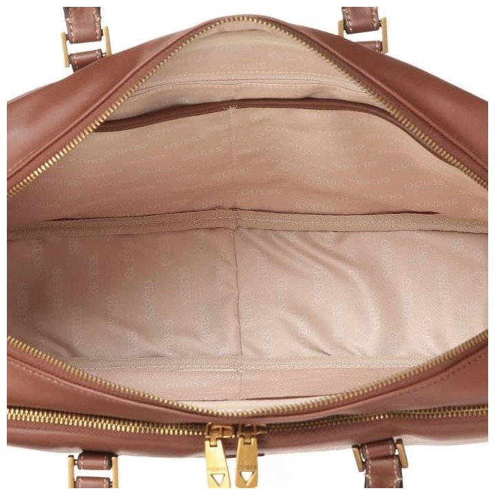 GUESS Sac homme Scala Marron