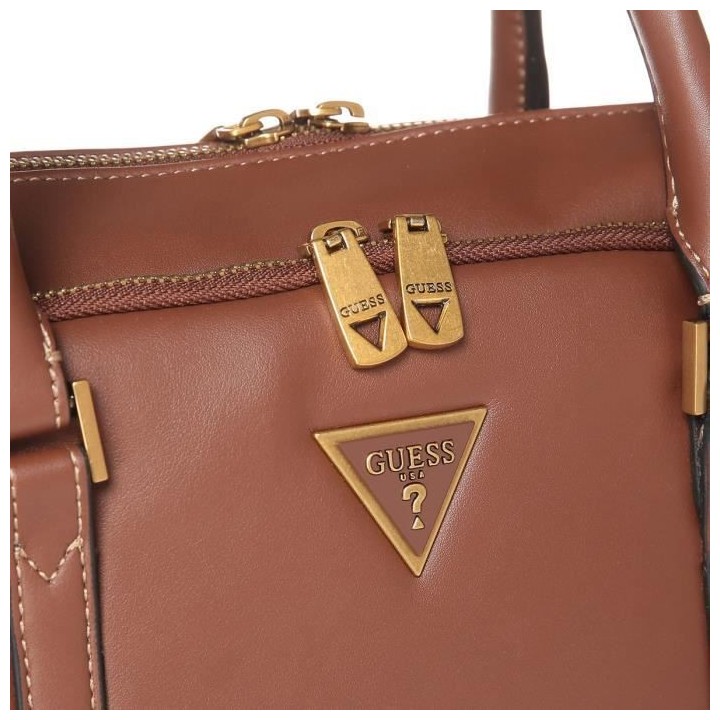 GUESS Sac homme Scala Marron