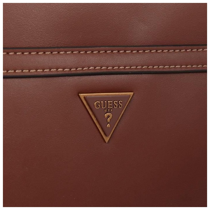 GUESS Sac homme Scala Marron