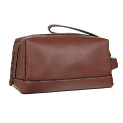 GUESS Sac homme Scala beauty case Marron