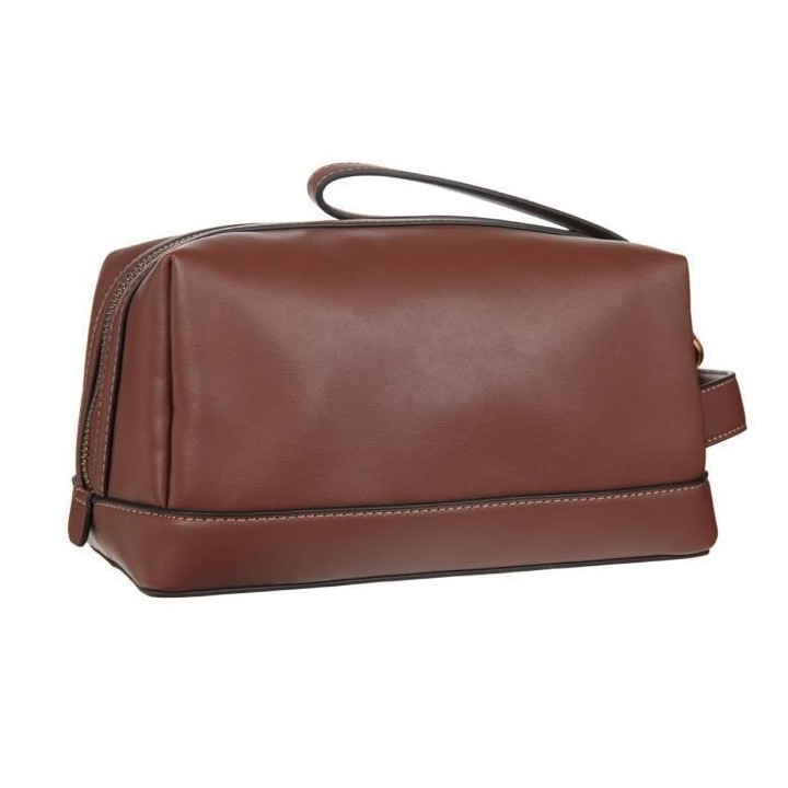 GUESS Sac homme Scala beauty case Marron