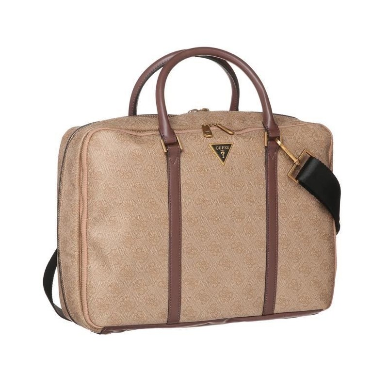 GUESS Sac homme Vezzola Beige / marron