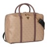 GUESS Sac homme Vezzola Beige / marron