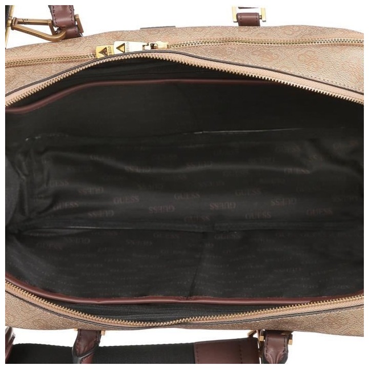 GUESS Sac homme Vezzola Beige / marron