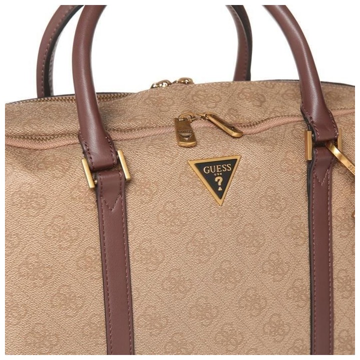GUESS Sac homme Vezzola Beige / marron
