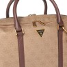 GUESS Sac homme Vezzola Beige / marron