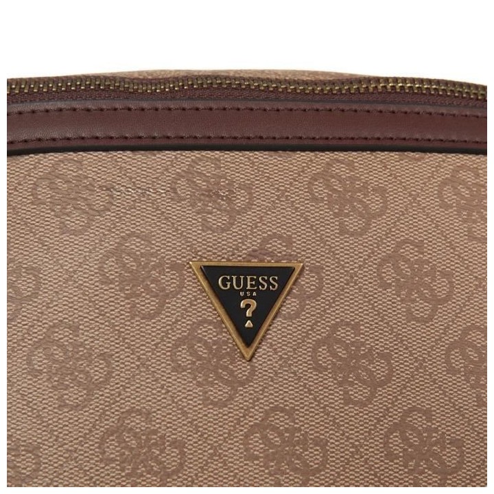 GUESS Sac homme Vezzola Beige / Marron