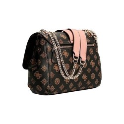 GUESS Sac femme Briana Mocha logo